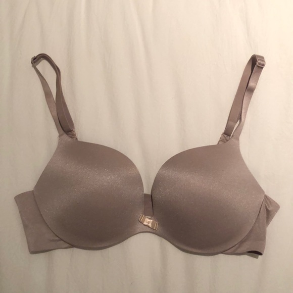 EOC Victoria’s Secret Push-up Bra silver mauve 34C - Picture 1 of 5